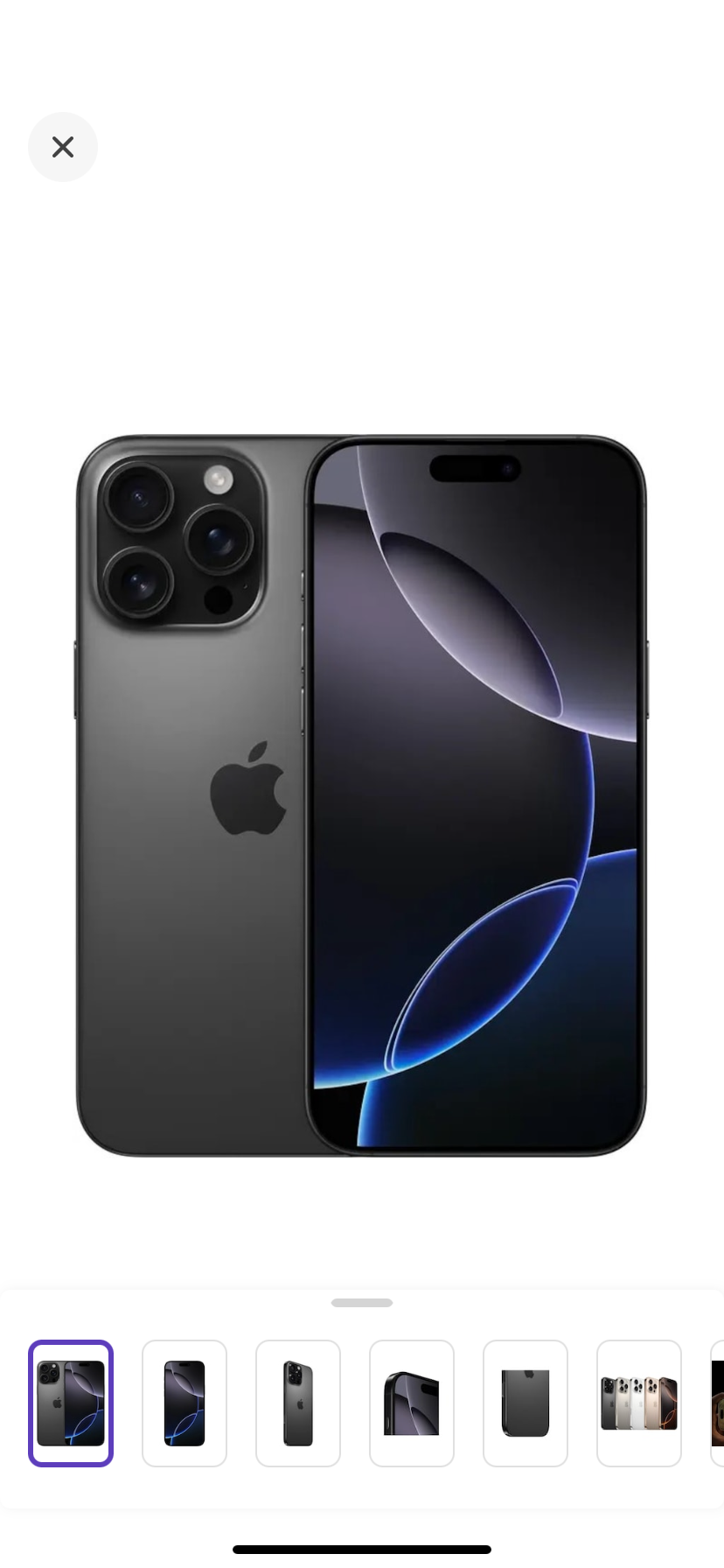 Apple iPhone 16 pro max 256gb